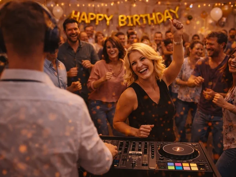 Geburtstags-DJ Rico Cinsano in Starnberger See – Party und Stimmung