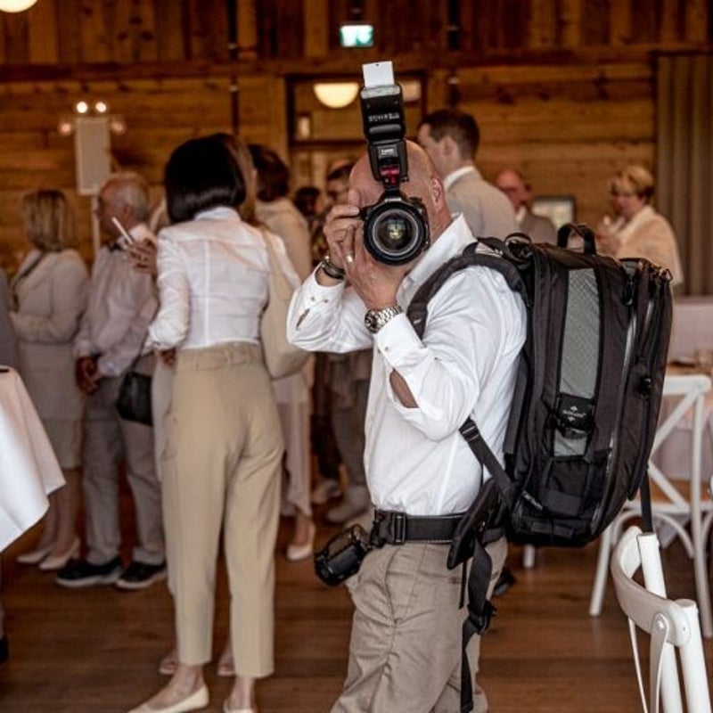 Behind the Scenes bei einer Hochzeitsreportage