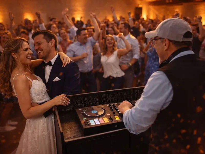 DJ Rico Cinsano im Einsatz – Technik und Setup für Hochzeiten
