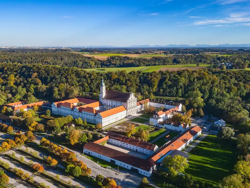 Luftbild Kloster Fürstenfeld Fürstenfeldbruck
